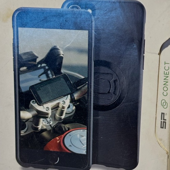 iPhone Motorcycle SP Connect Bundle Case with Bike Mount Apple Se/8/7/6S/6 - Picture 2 of 9